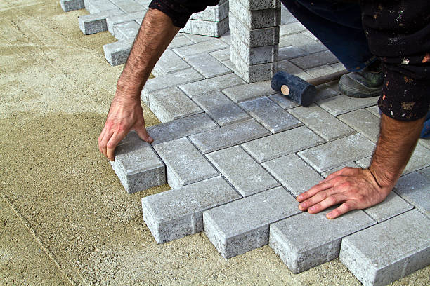 Residential Paver Driveway in Walcott, IA